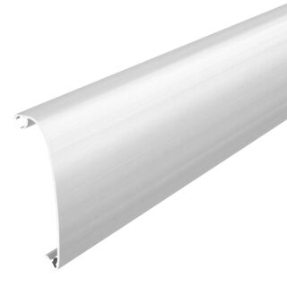 Oberteil für Designkanal Design Soft 45x140x999, Alu, EL