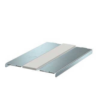 Deckelunterstützung für 200 mm Kanalbreite 165x110x9, St, FS