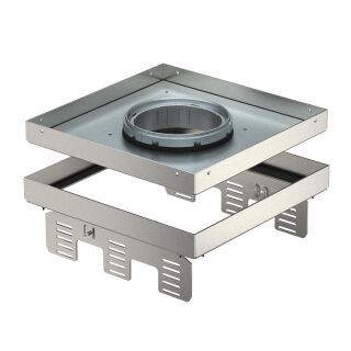 Quadratische Kassette für Tubus 243x243mm, A2, 1.4301