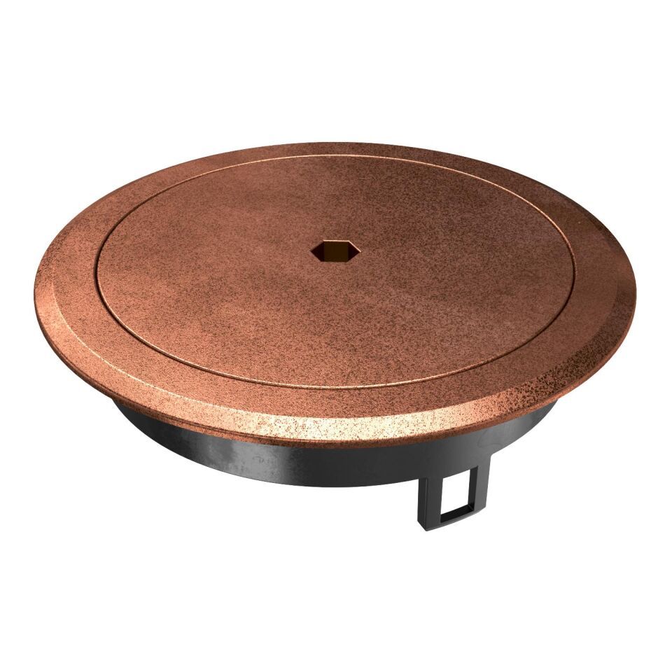 Bodensteckdose GES R2, Blinddeckel