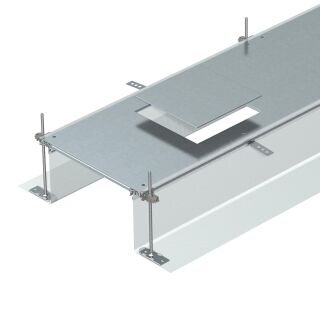 Kanaleinheit estrichbündig für Geräteeinsatz GES9 2400x500x240, St, FS