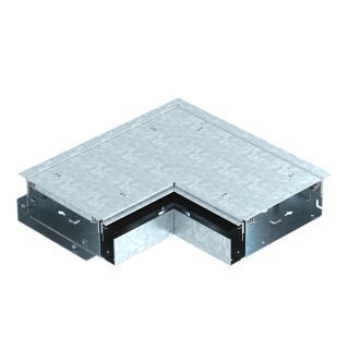Außeneck mit Bürstenleiste 424x424x87, St, FS