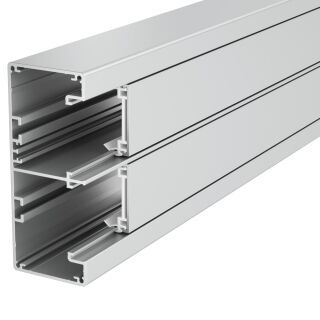 Geräteeinbaukanal Rapid 45-2 2-zügig Alu 53x130x2000, Alu, EL