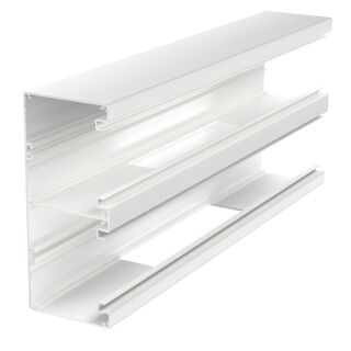 T-Stück 2-zügig 90x210x500, Alu, reinweiß, 9010