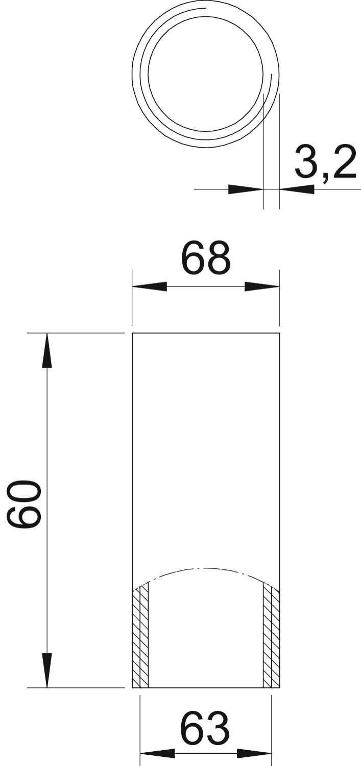 Installationsrohr Stapa, Schraubverbindung