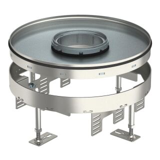 Schwerlastkassette für Tubus 20 kN Ø305mm, A2, 1.4301