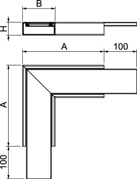Brandschutzkanal PYROLINE® Rapid PLM, Formteil