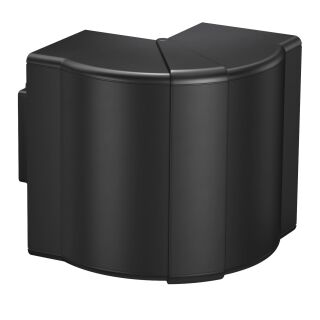 Außeneck variabel 70x130 Polycarbonat/Acrylnitril-Butadien-Styrol tiefschwarz RAL 9005