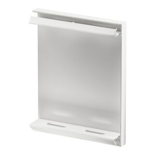 Endstück 90x110x10, St, reinweiß, 9010