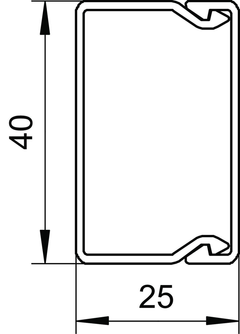Leitungsführungskanal WDK