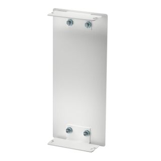 Endstück 90x210x37, Alu, reinweiß, 9010