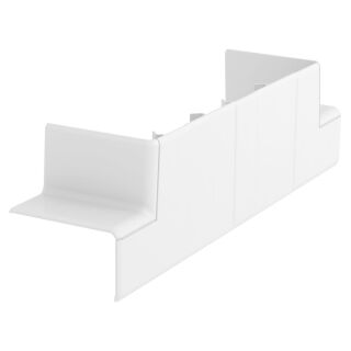 T-Stück Adapter für Rapid 45-2 165 225x62x56, PC/ABS, reinweiß, 9010