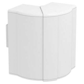 Außeneck variabel 70x170mm, PC/ABS, reinweiß, 9010