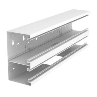 T-Stück asymmetrisch 90x170x500, St, reinweiß, 9010