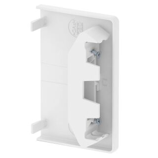 Endstück 70x110mm, PVC, reinweiß, 9010
