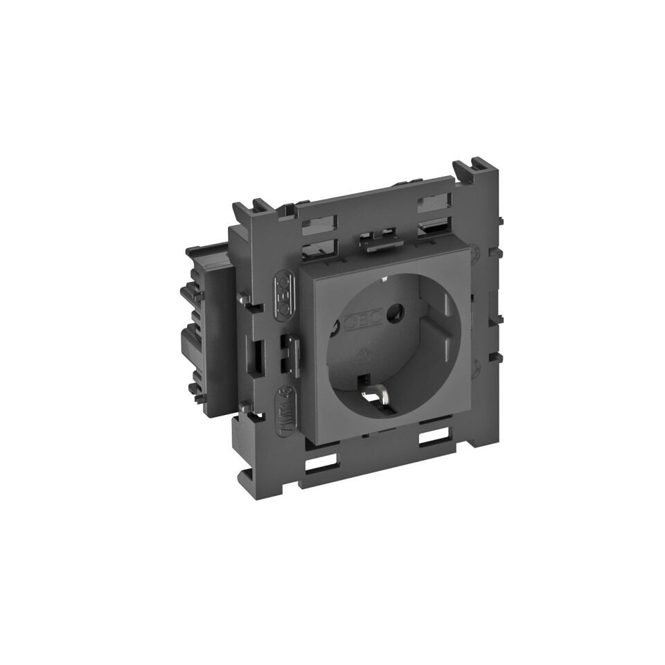 Modul 45 Connect Steckdose 0°, 1-fach