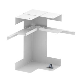 Inneneck vereinfacht symmetrisch 70x210x128, St, reinweiß, 9010