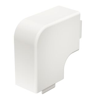 Flachwinkelhaube halogenfrei 40x60mm, PC/ABS, reinweiß, 9010