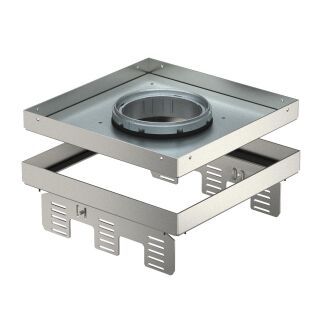 Quadratische Kassette für Tubus 243x243mm, A2, 1.4301