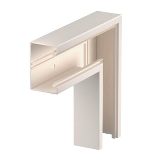 Flachwinkel 70x110mm, PVC, cremeweiß, 9001