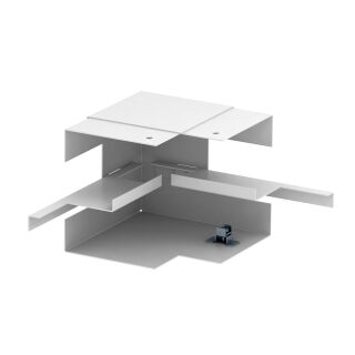 Inneneck vereinfacht symmetrisch 90x110x148, St, reinweiß, 9010