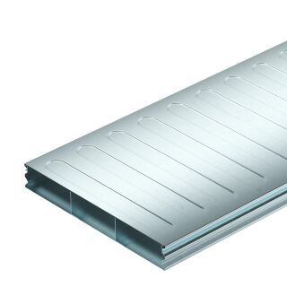 Unterflurkanal, 2-teilig 3-zügig 2000x350x48, St, FS