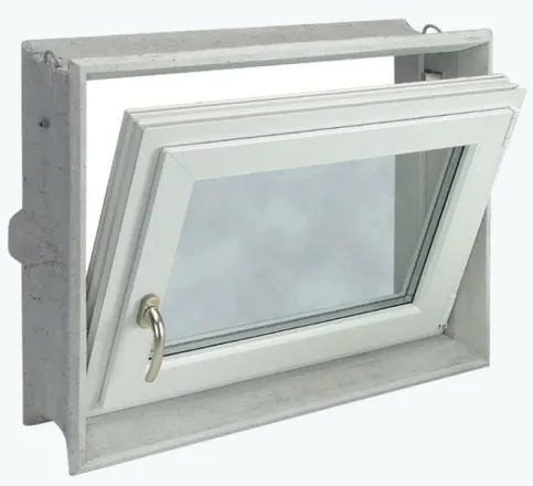 Kellerfenster-System Solitär Thermo mit DK-Fenstereinsatz