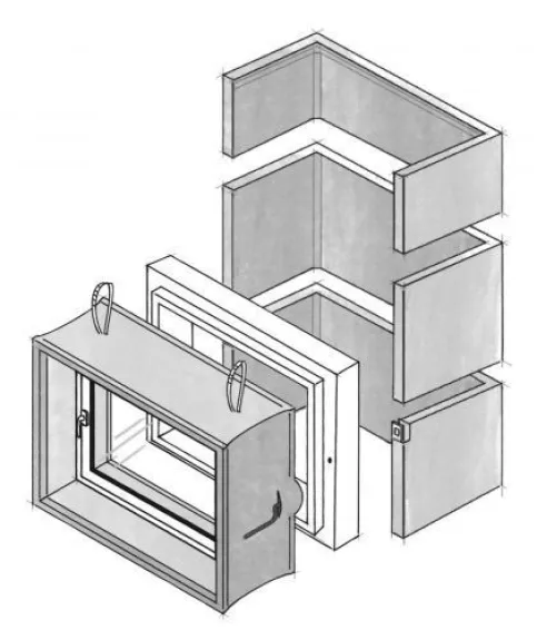 Perfekt aufeinander abgestimmt: HIEBER® Betonlichtschacht Standard und HIEBER® Kellerfenstersysteme