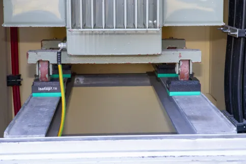 Lagerung von Transformatoren mit Isotop TR