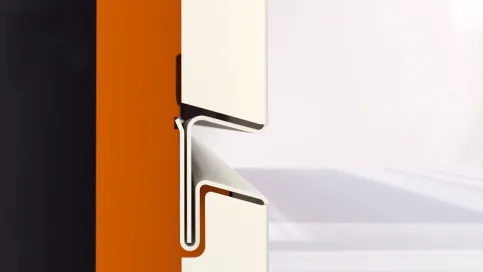 05 Einhängen der Paneele über "Klicksystem"