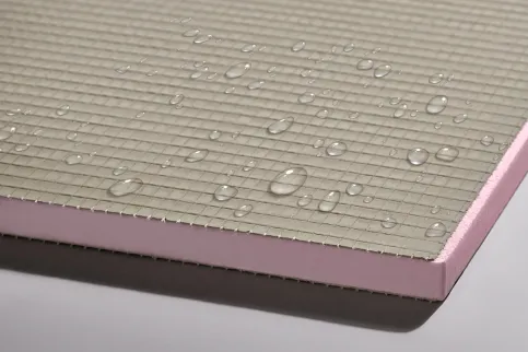 Die vielseitige Austrotherm Uniplatte aus extrudiertem Polystyrol-Hartschaum (XPS) ist wasserfest, druckstabil und zugleich leichtgewichtig.