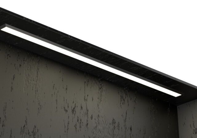 wedi Sanwell Top LED 30/60 Carbon Schwarz 630x330x97mm
