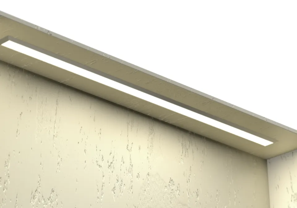 wedi Sanwell Top LED 30/60 Sahara Beige 630x330x97mm