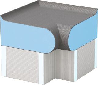 wedi Sanoasa Bellina Bank-Eckelement
