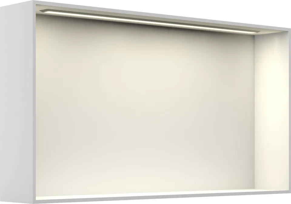 wedi Sanwell Top LED 30/60 Pure Weiß 630x330x97mm