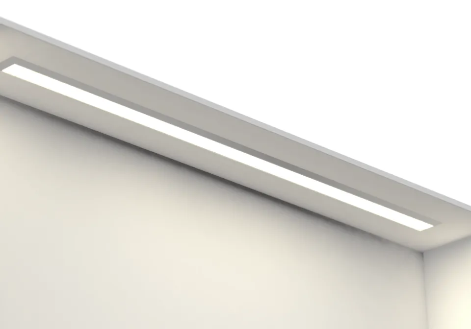 wedi Sanwell Top LED 30/60 Pure Weiß 630x330x97mm