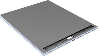 Fundo Riolito Neo Duschelement Rinnenlänge 900mm 1200x1000x50mm