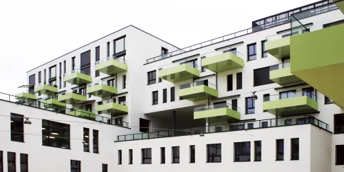Freitragende Balkonanlage