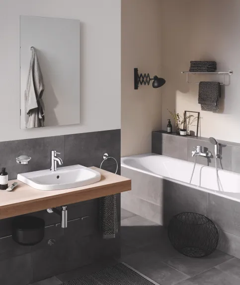 GROHE Bau Keramik Einbauwaschtisch