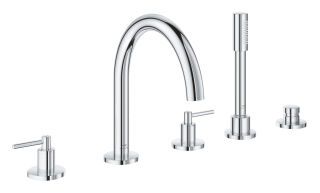GROHE 5-Loch-Wannen-Kombination Atrio 29407 FMS Hebelgriff chrom