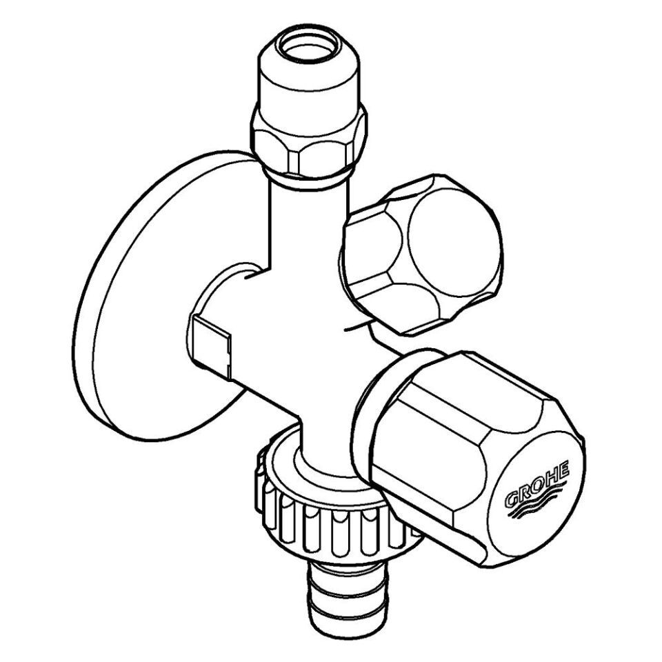 GROHE Kombi-Eckventil