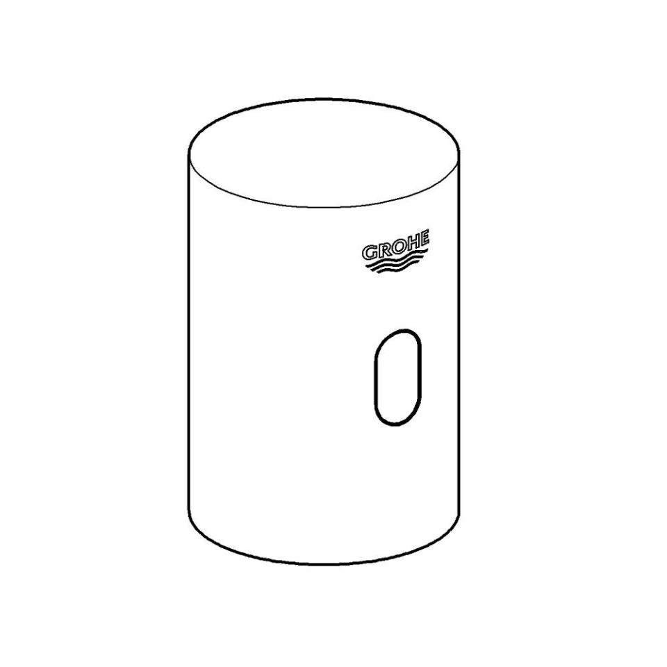 GROHE AP-Umrüsteinheit Tectron 37427 für Urinal-Spüler 37021/Varianten chrom