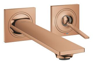 GROHE 2-L-WT-Wandbatterie Allure 19386_2 FMS Ausladung 212mm warm sunset