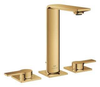 GROHE 3-Loch-WT-Batterie Allure 20188_1 mit Hebelgriffen cool sunrise