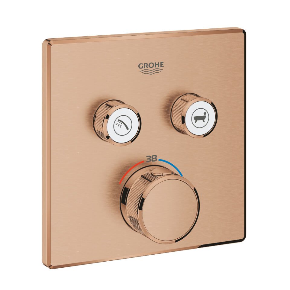 Grohtherm SmartControl Thermostat eckig FMS