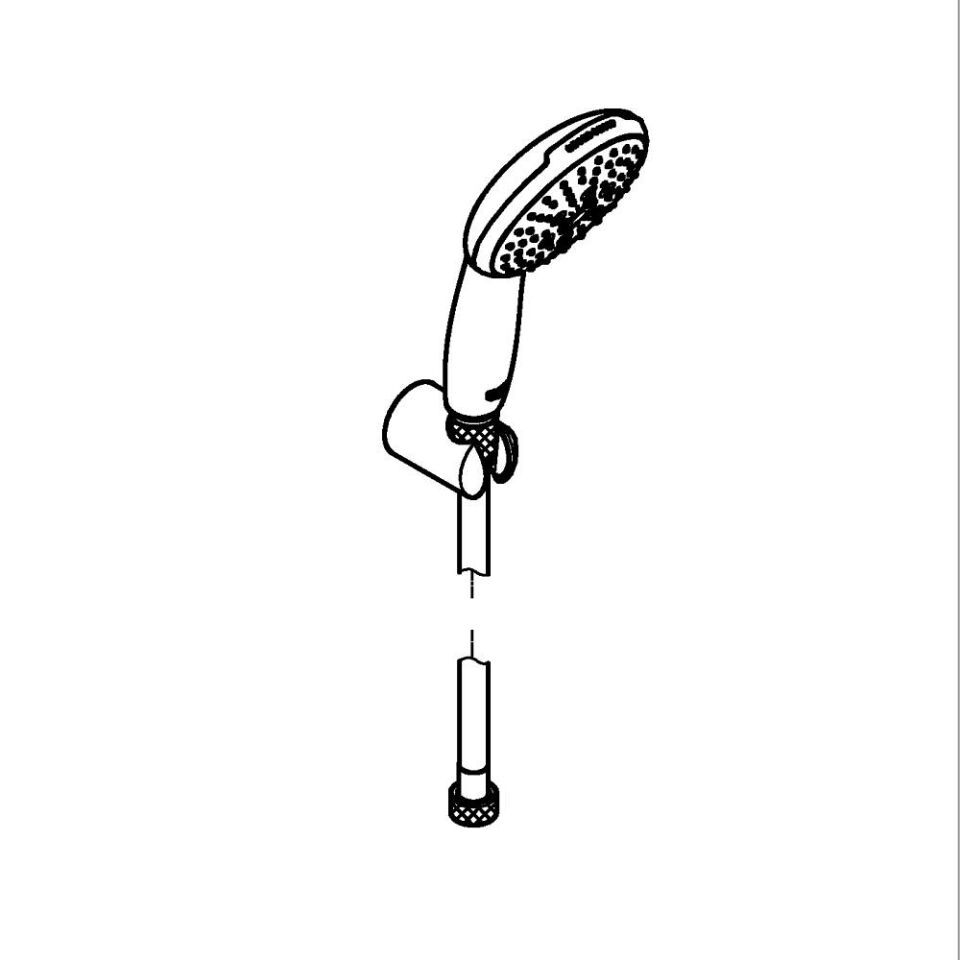 GROHE Tempesta 110 Wandhalterset