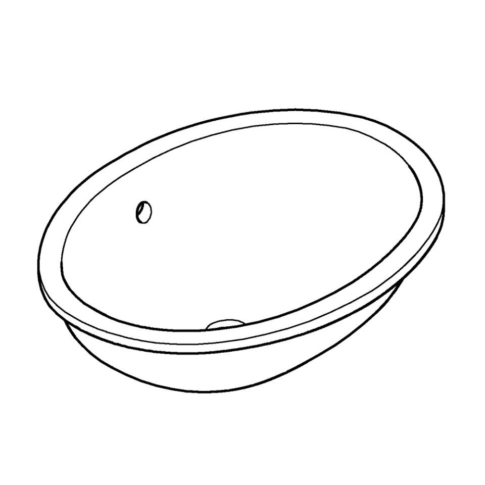 GROHE Universal Einbauwaschtisch
