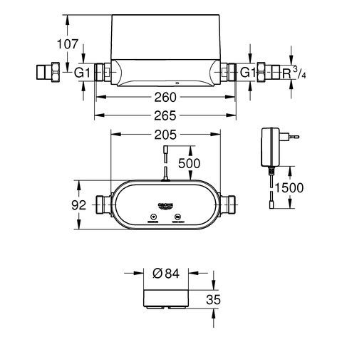 GROHE Sense intelligenter Wassersensor