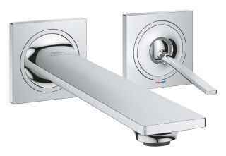 GROHE 2-L-WT-Wandbatterie Allure 19386_2 FMS für 23429 Ausl. 212mm chrom