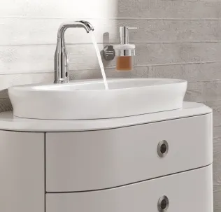 GROHE Essence E mit Infrarot-Elektronik für Waschtisch in neuem abgerundeten Design